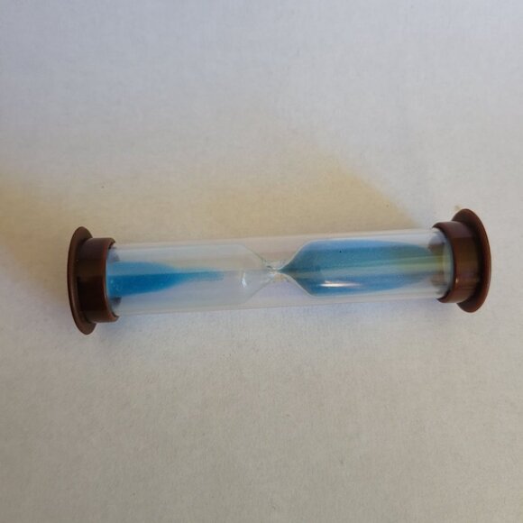 Mysterium Game Sand Timer Replacement Piece Blue Minute Mini Hourglass Plastic G - Picture 3 of 5
